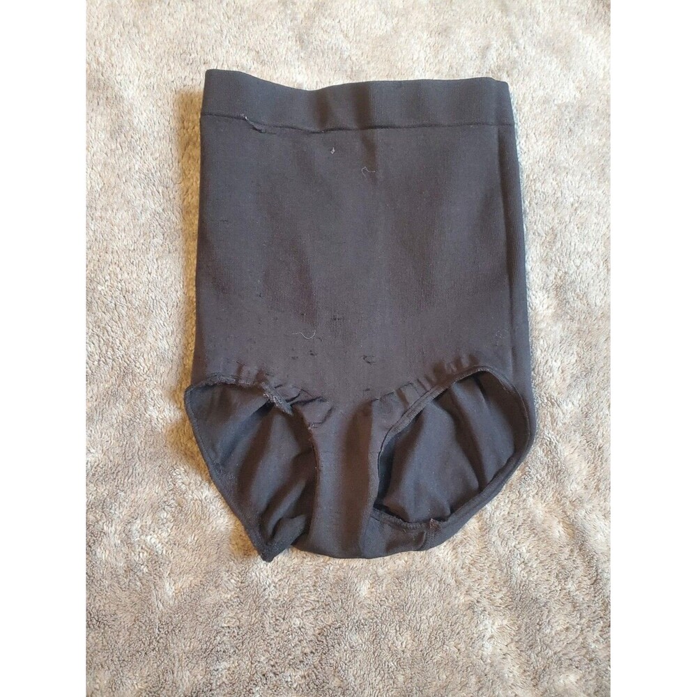 Under Wear? All Day Every Day High-Waisted Shaper Panty Size S BLACK
